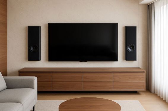 電視牆能裝音響嗎？室內設計裝修裝潢注意事項解析